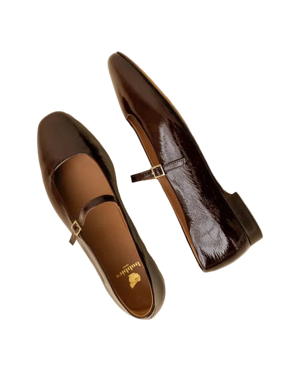 Bobbies Ganache Patent Mary Jane|MIK03