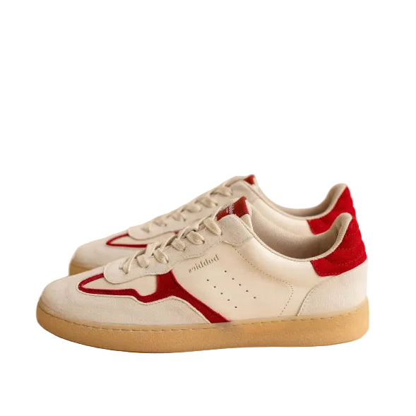 Bobbies Cream and Carmine Trainer| MLE01