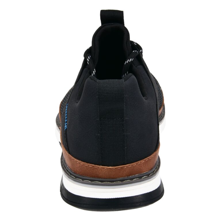 Bugatti Black Comfort Laced Shoe|3119166010