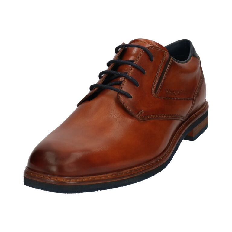 Bugatti Cognac Business Laced Shoe|311AES01CG