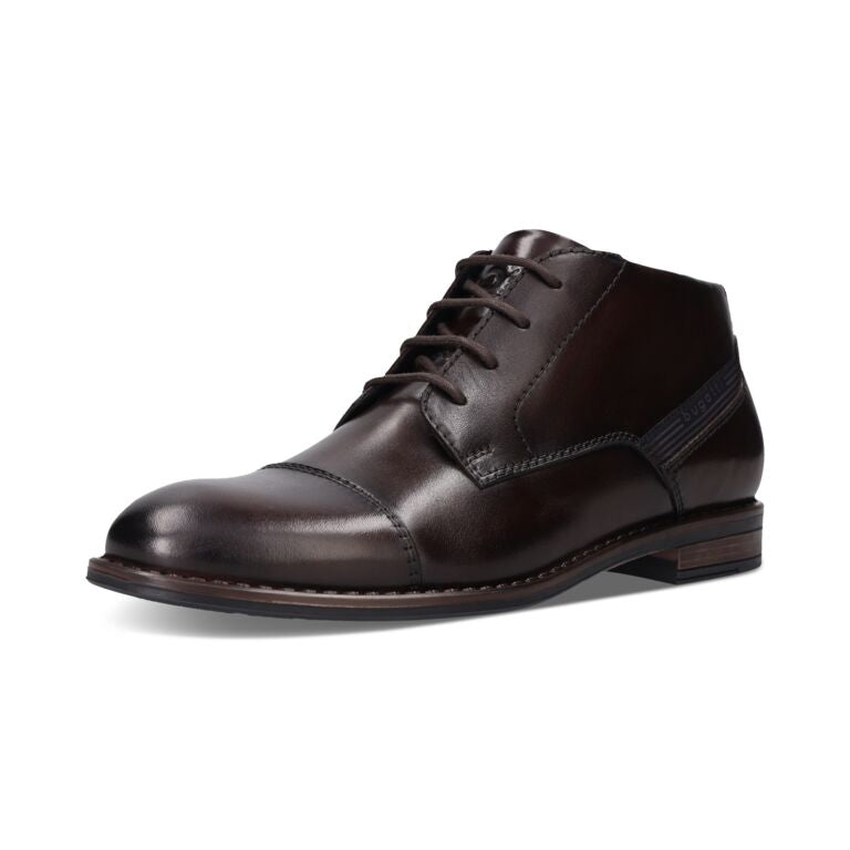 Bugatti Dark Brown Laced Ankle Boot|311AO50861