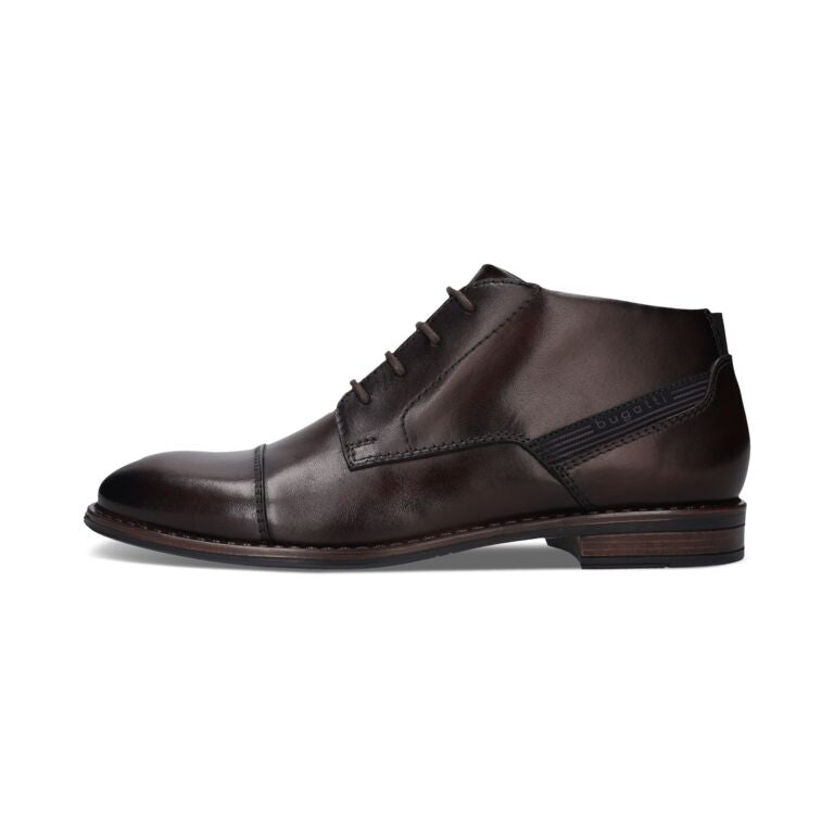 Bugatti Dark Brown Laced Ankle Boot|311AO50861