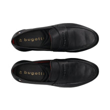 Load image into Gallery viewer, Bugatti Black leather Loafer|311AW66010
