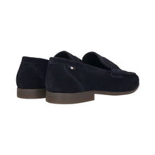 Load image into Gallery viewer, Bugatti Navy Suede Loafer |311AW66041
