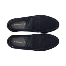 Load image into Gallery viewer, Bugatti Navy Suede Loafer |311AW66041
