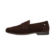 Load image into Gallery viewer, Brown loafer shoe on a white background

