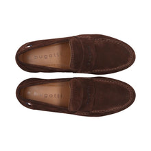 Load image into Gallery viewer, Bugatti Chocolate Suede Loafer|311AW66061

