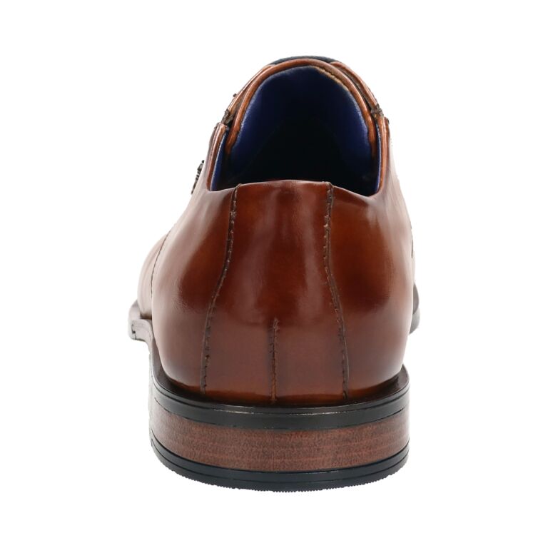 Bugatti Cognac Business Laced Shoe|312AFY02CG