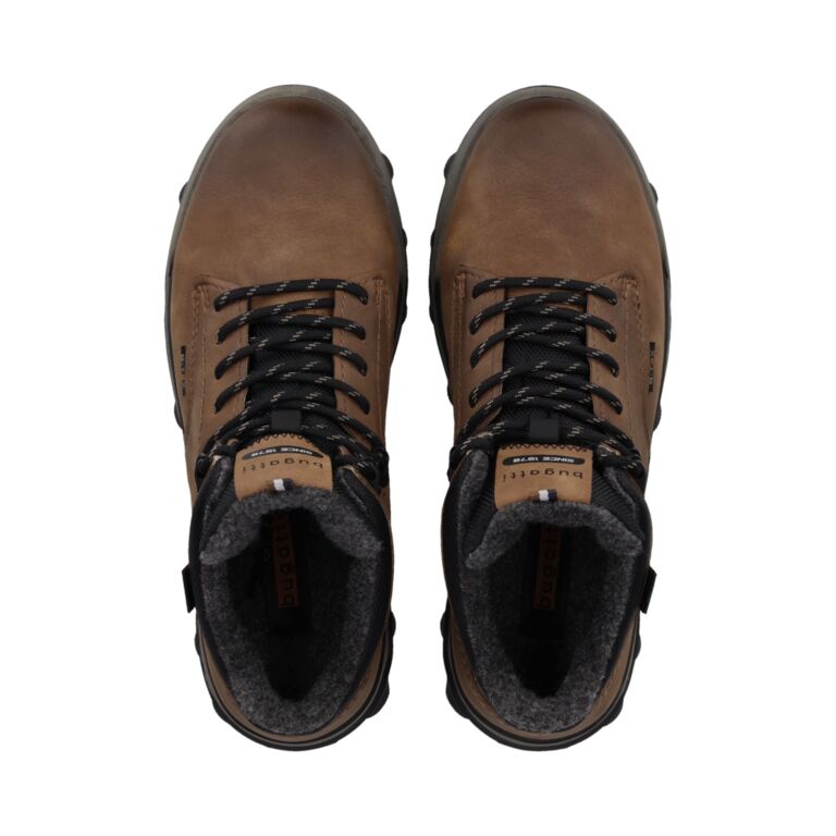 Bugatti Brown Laced Ankle Boot|3212843463