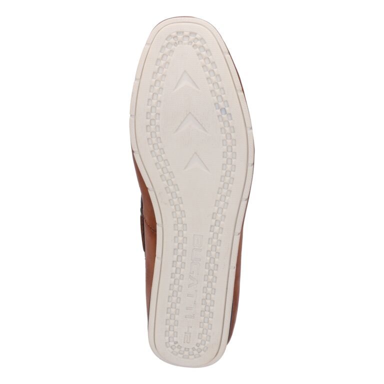 Bugatti Tan and Navy Moccasin|321A2X656C
