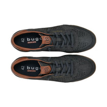 Load image into Gallery viewer, Bugatti Black and Tan Trainer|321A381710
