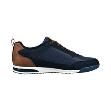 Load image into Gallery viewer, Bugatti Navy and Cognac Trainer|321A381941
