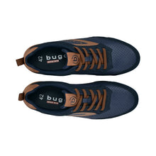 Load image into Gallery viewer, Bugatti Navy and Cognac Trainer|321A381941
