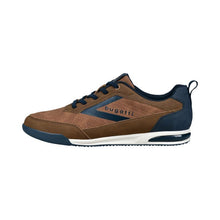 Load image into Gallery viewer, Bugatti Cognac and Navy Trainer|321A381963
