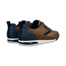 Load image into Gallery viewer, Bugatti Cognac and Navy Trainer|321A381963
