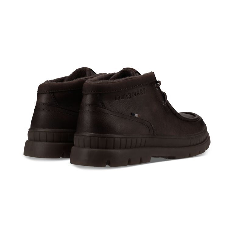 Bugatti Dark Brown Laced Shoe|321AGA3661
