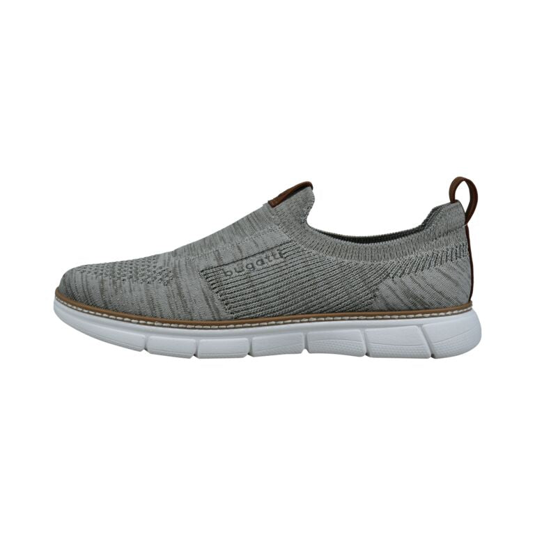Bugatti Grey Comfort Slip On| 321ASR6252