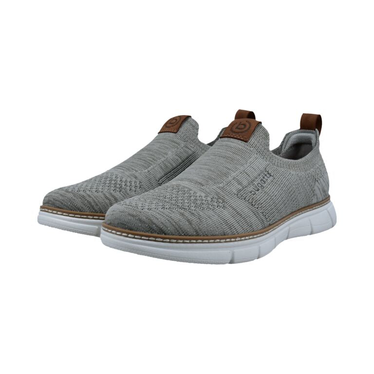 Bugatti Grey Comfort Slip On| 321ASR6252