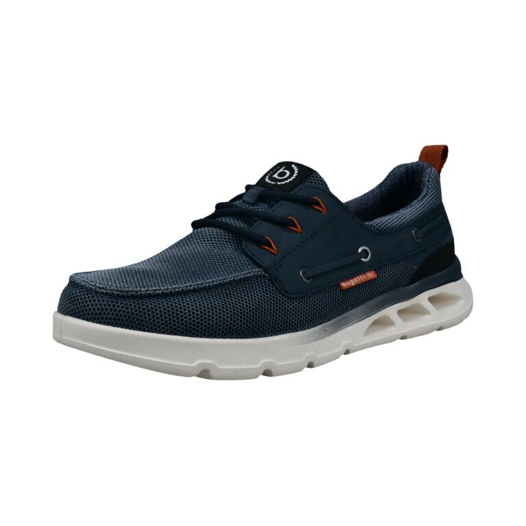 Bugatti Navy Comfort Slip On|321AW50241