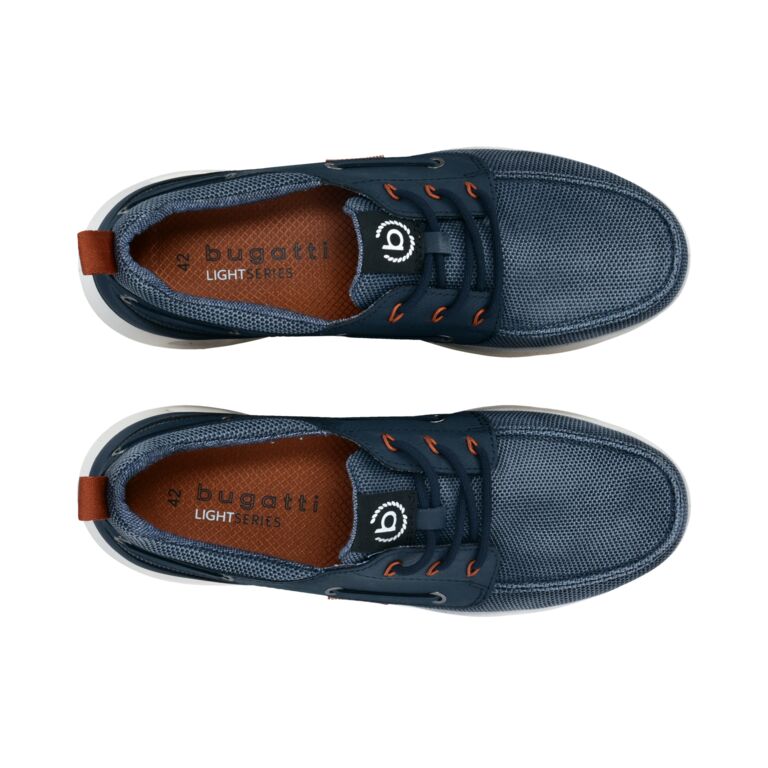 Bugatti Navy Comfort Slip On|321AW50241