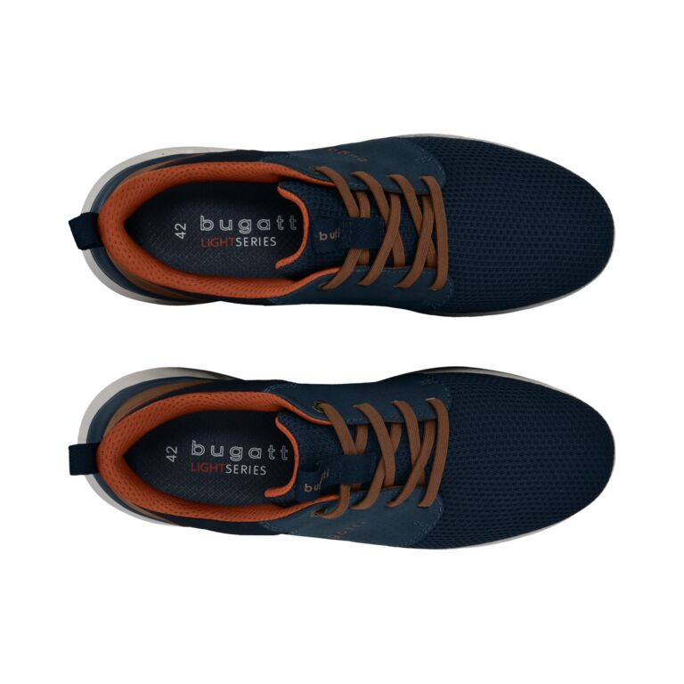 Bugatti Dark Blue Trainer|321AW50341