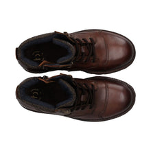 Load image into Gallery viewer, Bugatti Brown Laced Ankle Boot|321AXJ3561
