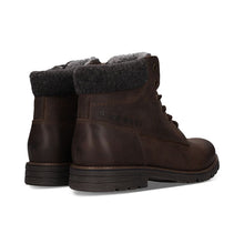 Load image into Gallery viewer, Bugatti Dark Brown Laced Ankle Boot|321AYF5061

