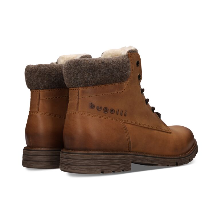 Bugatti Brown Laced Ankle Boot|321AYF5063