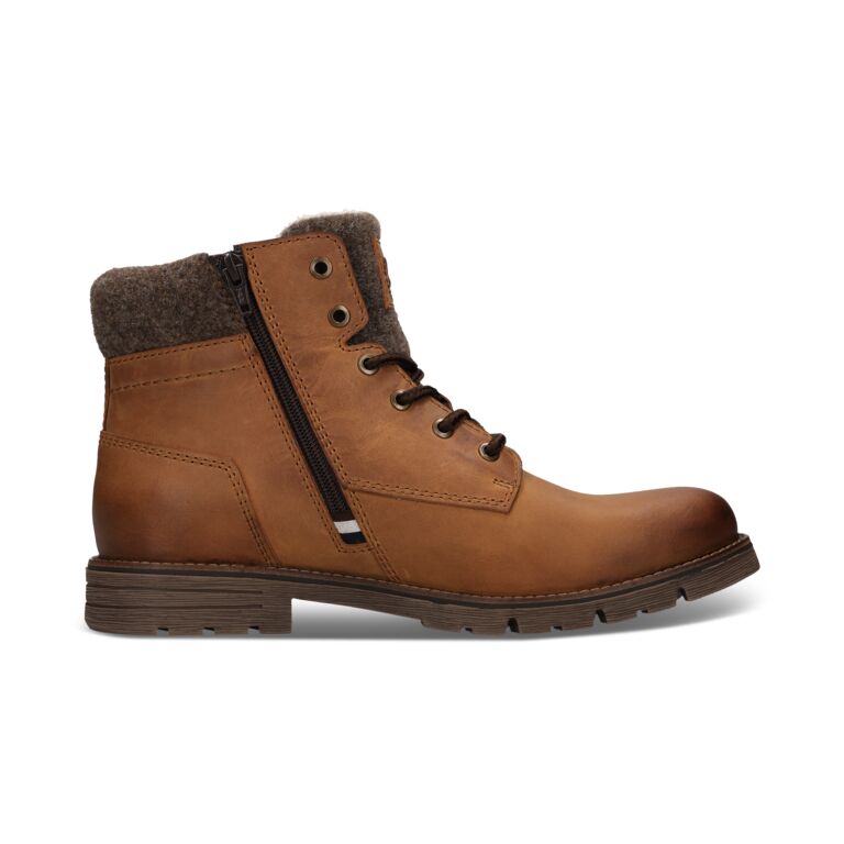Bugatti Brown Laced Ankle Boot|321AYF5063