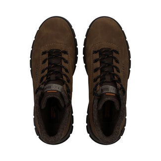 Bugatti Dark Brown Laced Ankle Boot|321AYJ3063