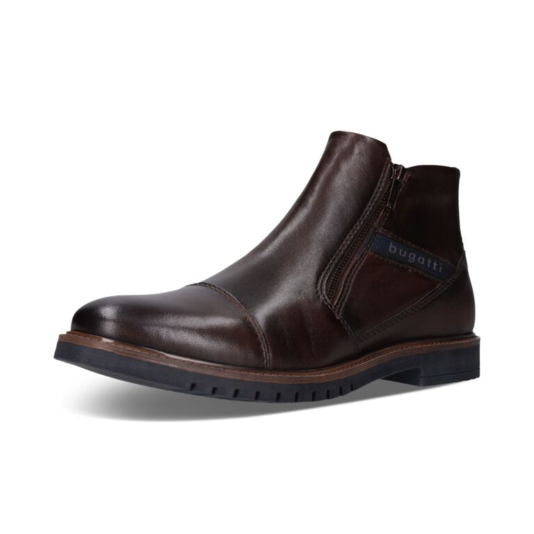 Bugatti Dark Brown Ankle Boot|3318373Q61