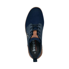 Load image into Gallery viewer, Bugatti Navy and Tan Laced Shoe|331AFB0141- Trainer.
