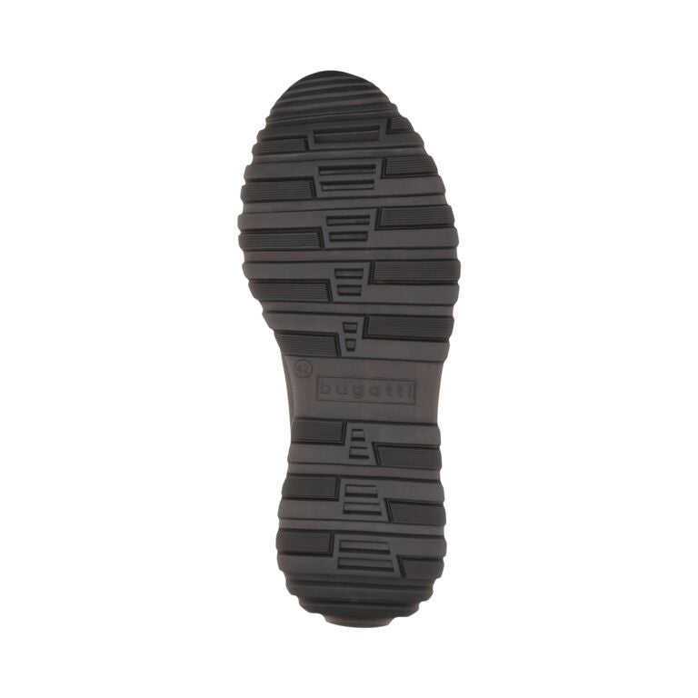 Bugatti Brown Leather Trainer|331AG809BR