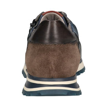 Load image into Gallery viewer, Bugatti Navy Leather Trainer|331AG809NA
