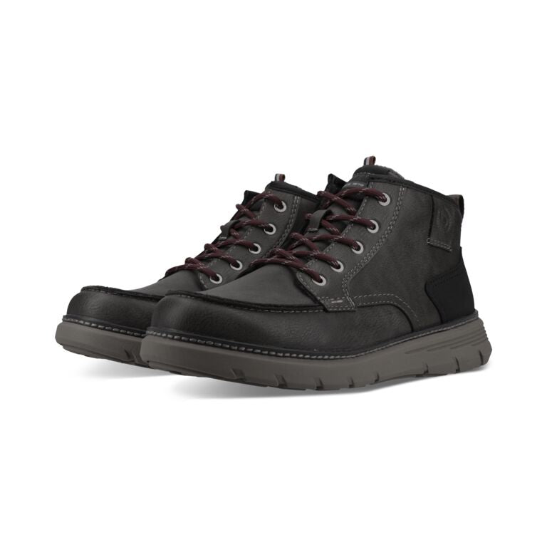 Bugatti Dark Grey Laced Ankle Boot|331AP03215