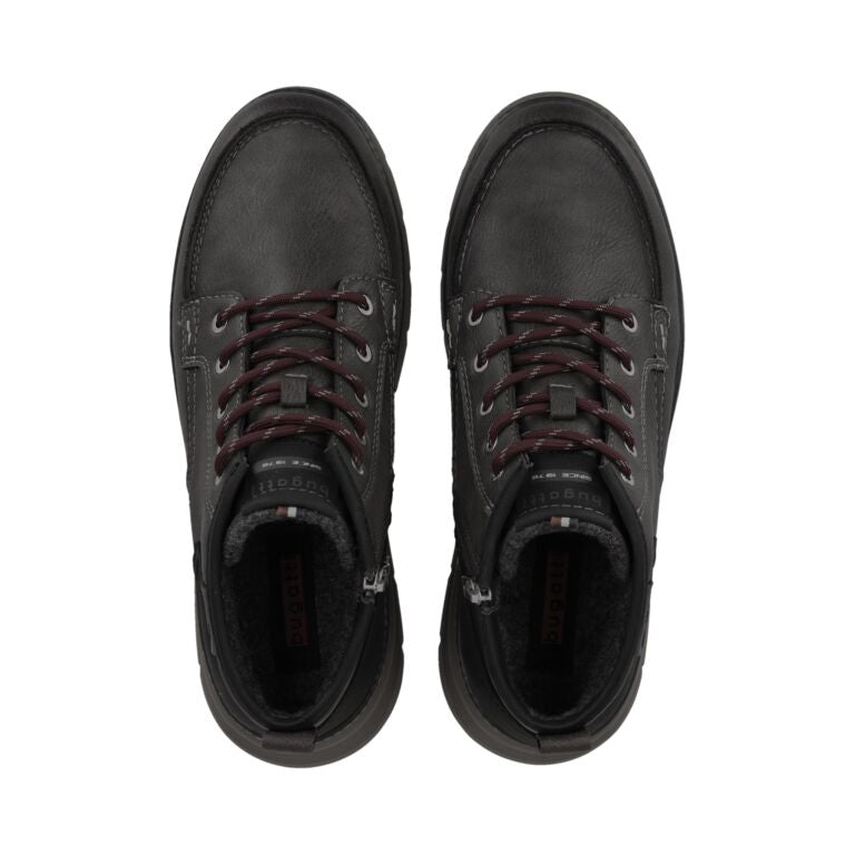 Bugatti Dark Grey Laced Ankle Boot|331AP03215