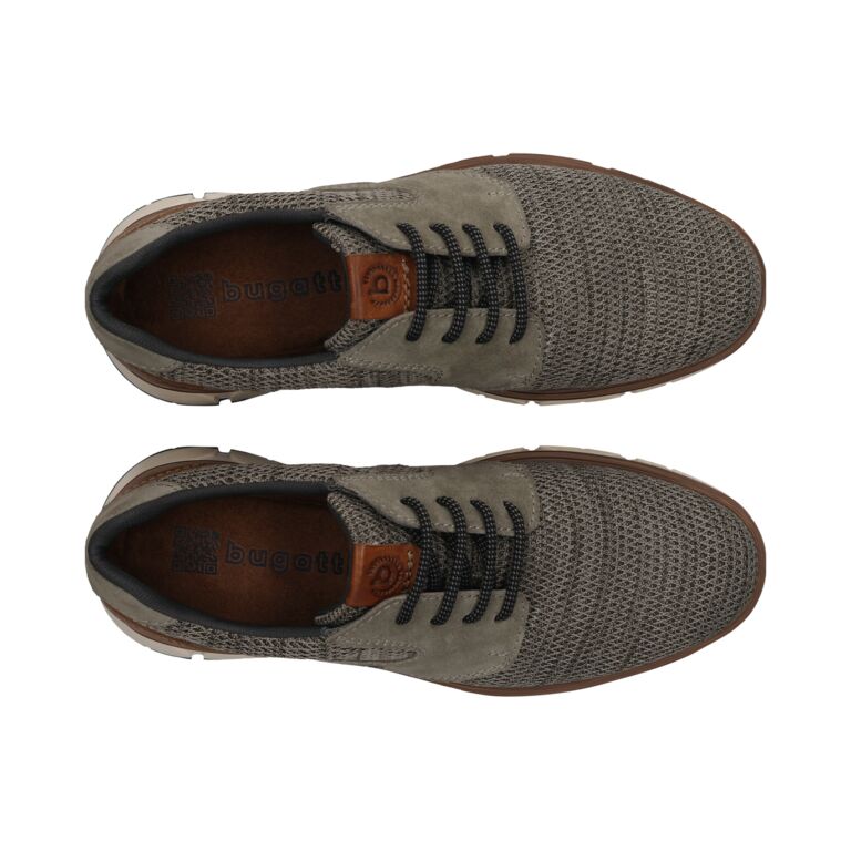 Bugatti Green Laced Shoe|331AWB0471