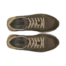 Load image into Gallery viewer, Bugatti Dark Green &amp; Yellow Trainer|331AWD0171
