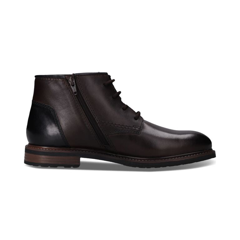 Bugatti Dark Brown Laced Ankle Boot|331AYR3161