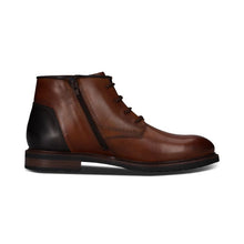 Load image into Gallery viewer, Bugatti Cognac Laced Ankle Boot|331AYR3163
