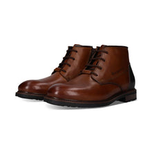 Load image into Gallery viewer, Bugatti Cognac Laced Ankle Boot|331AYR3163
