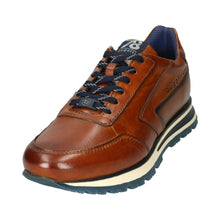Load image into Gallery viewer, Bugatti Cognac Leather Smart Trainer|332AG804CO
