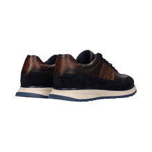 Load image into Gallery viewer, Bugatti navy and Cognac Trainer| 332AWC0341
