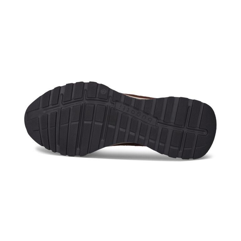 Bugatti Navy and Cognac Leather Trainer|332AWC0361