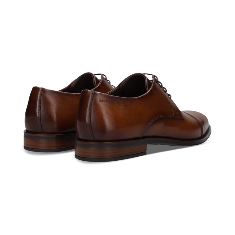 Salamander Cognac Business Laced Shoe|E11AXY0163