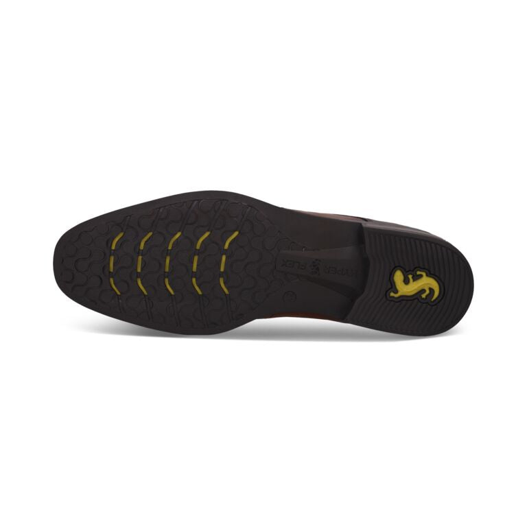 Salamander Cognac Business Laced Shoe|E11AXY0163