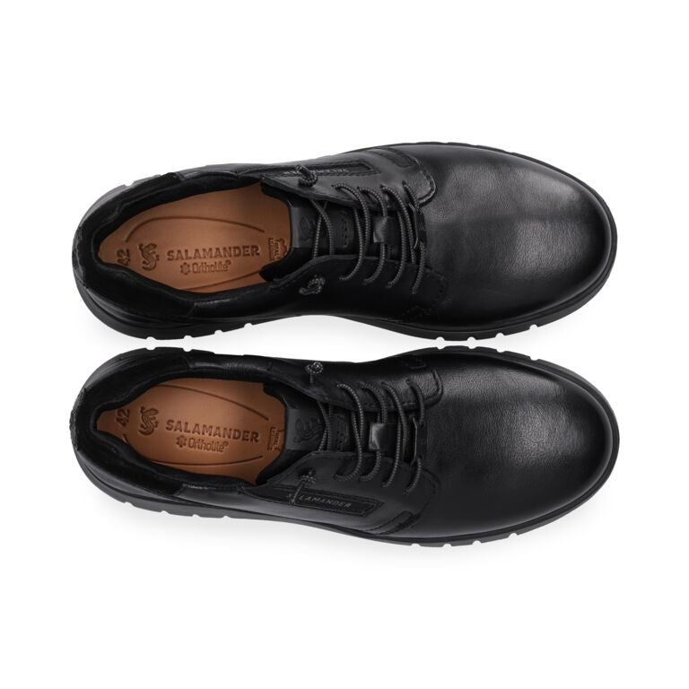 Salamander Brown Casual Laced Shoe|E31AV00110