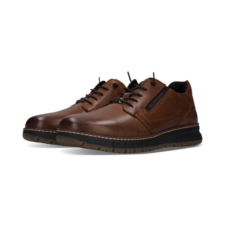 Salamander Black Casual Laced Shoe|E31AV001BR