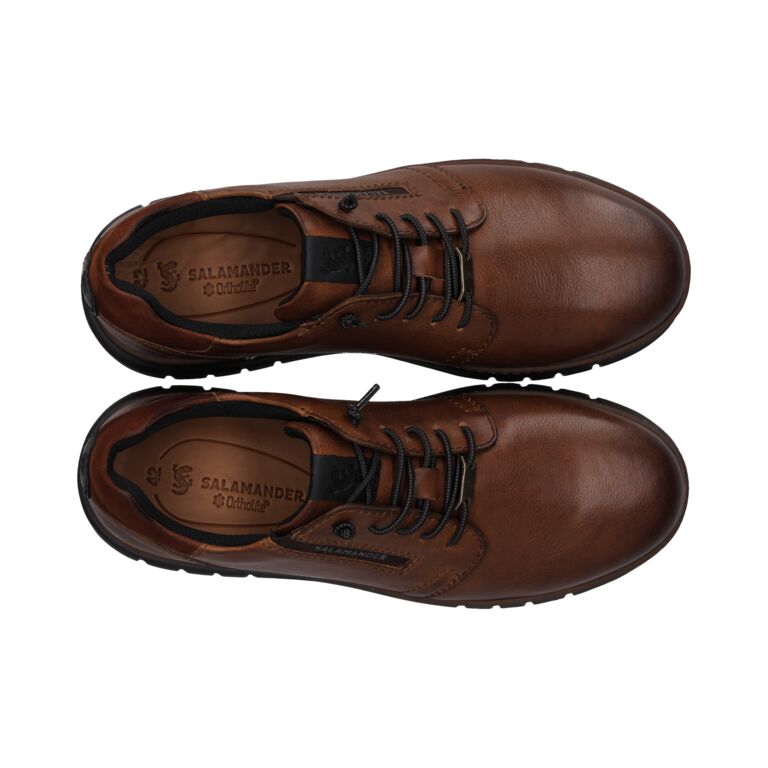 Salamander Black Casual Laced Shoe|E31AV001BR