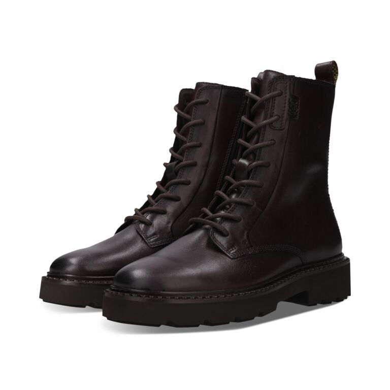 Salamander Burgundy Laced Ankle Boot| F31AY13135